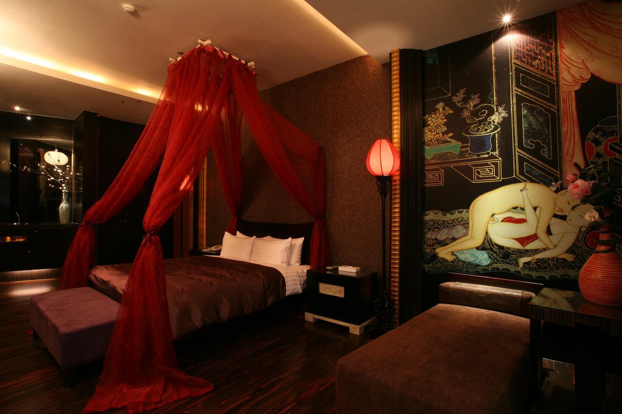 Chateau Boutique Motel Taichung Buitenkant foto